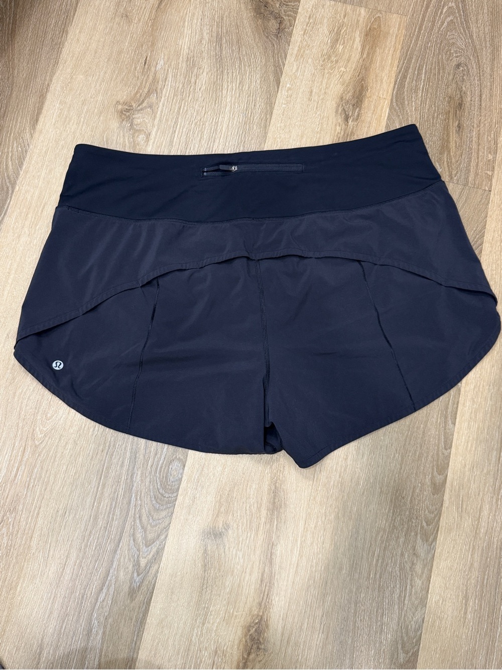 lululemon Women's Black Speed Ups Athletic Running Shorts
